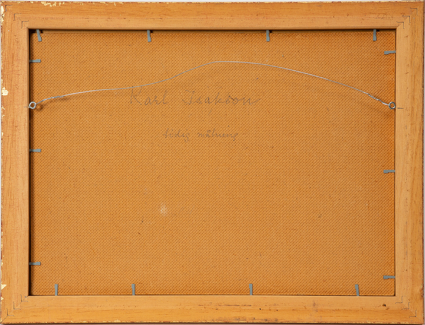 KARL ISAKSON. TILLSKRIVEN. Bergslandskap.