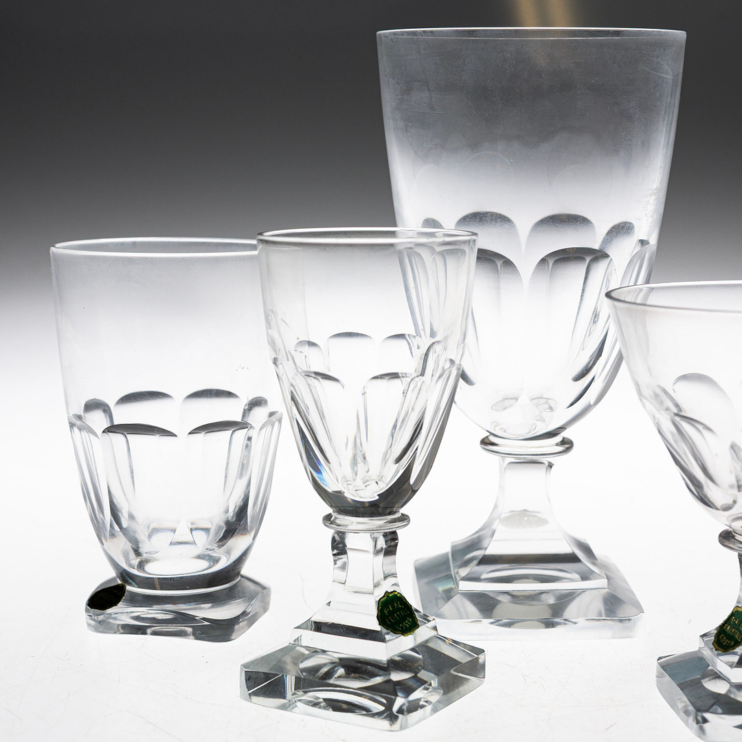 GLASSERVIS, 28 delar, Fabriks- & Handelslagret, Kosta, F- & H.L, Kosta.