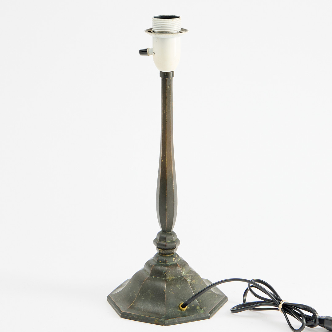 ELIS BERGH. Bordslampa, Herman Bergman, Stockholm, 1920-tal.