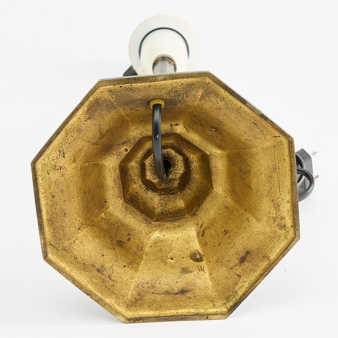 ELIS BERGH. Bordslampa, Herman Bergman, Stockholm, 1920-tal.
