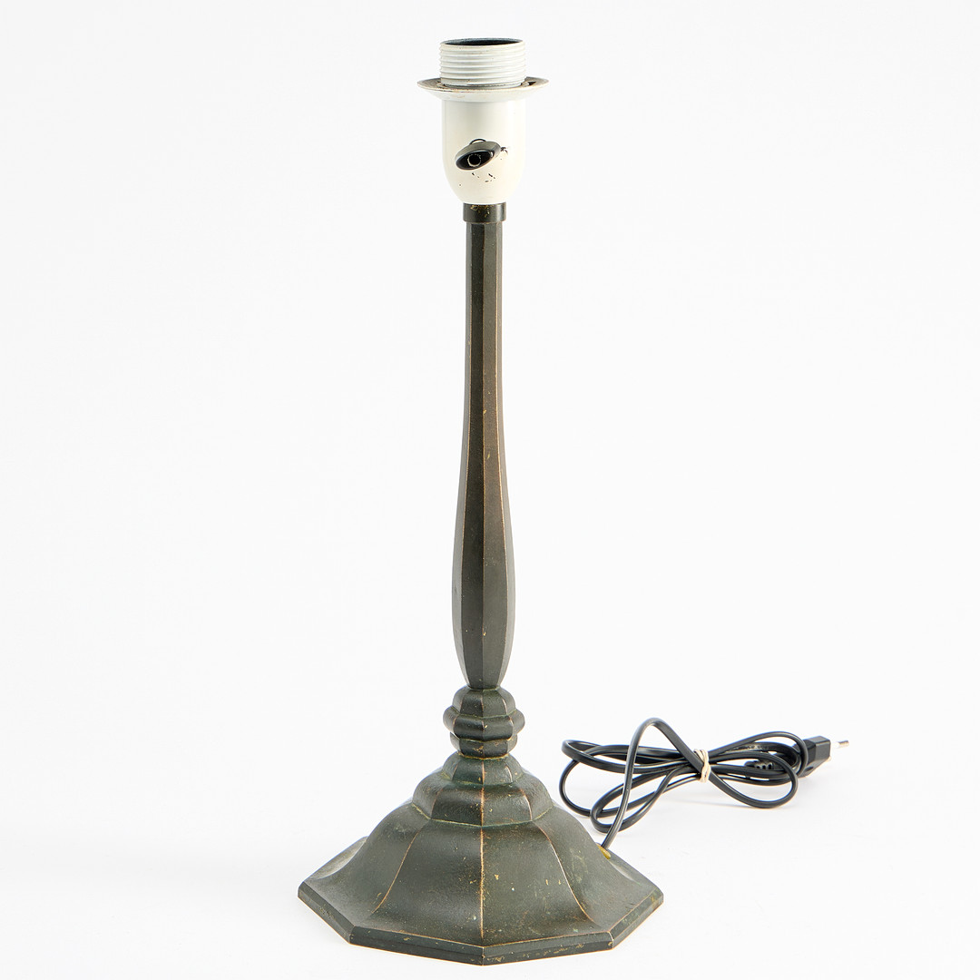 ELIS BERGH. Bordslampa, Herman Bergman, Stockholm, 1920-tal.