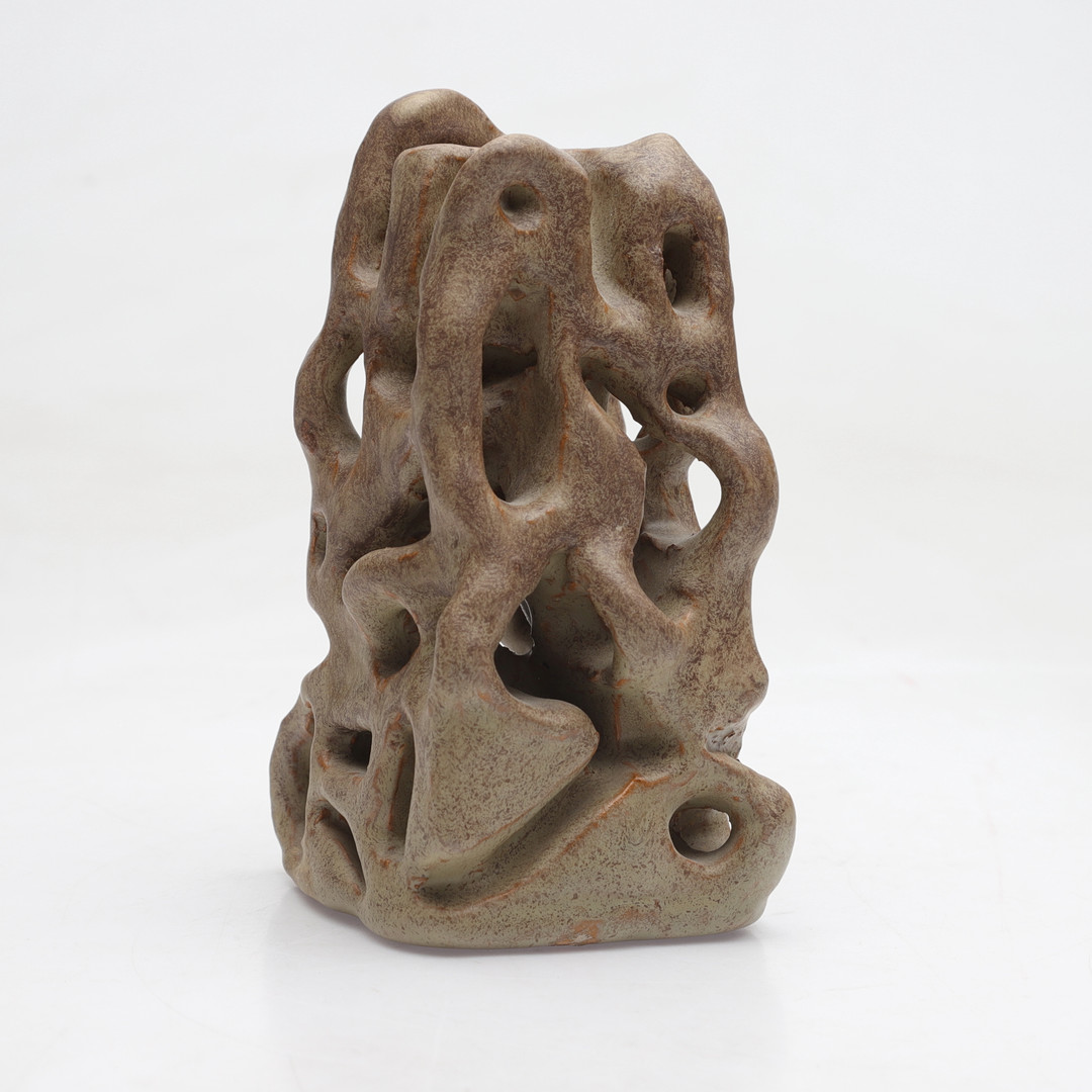 OKÄND KONSTNÄR. Skulptur, keramik, abstrakt, 19/2000-tal.