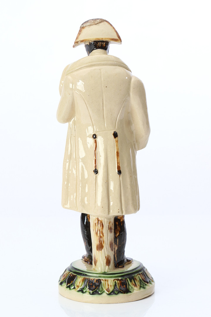 HÖGANÄS, NAPOLEON. Glaserad keramik. 1800-tal.