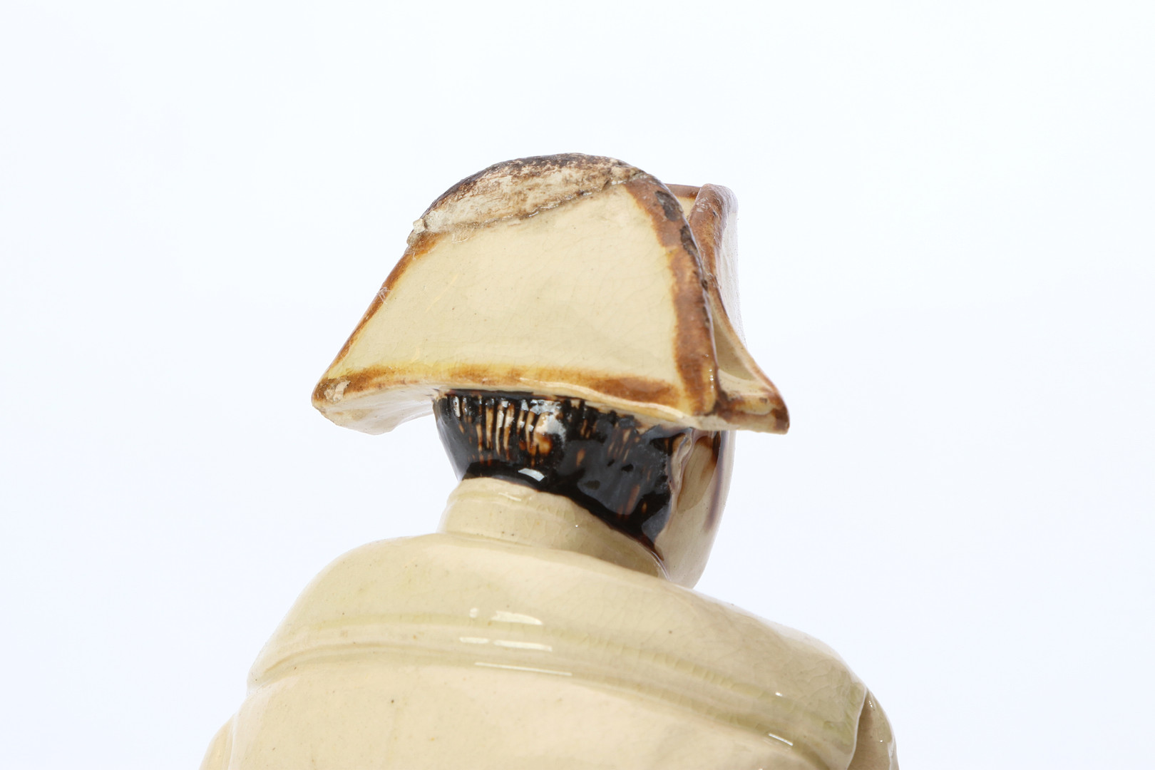 HÖGANÄS, NAPOLEON. Glaserad keramik. 1800-tal.