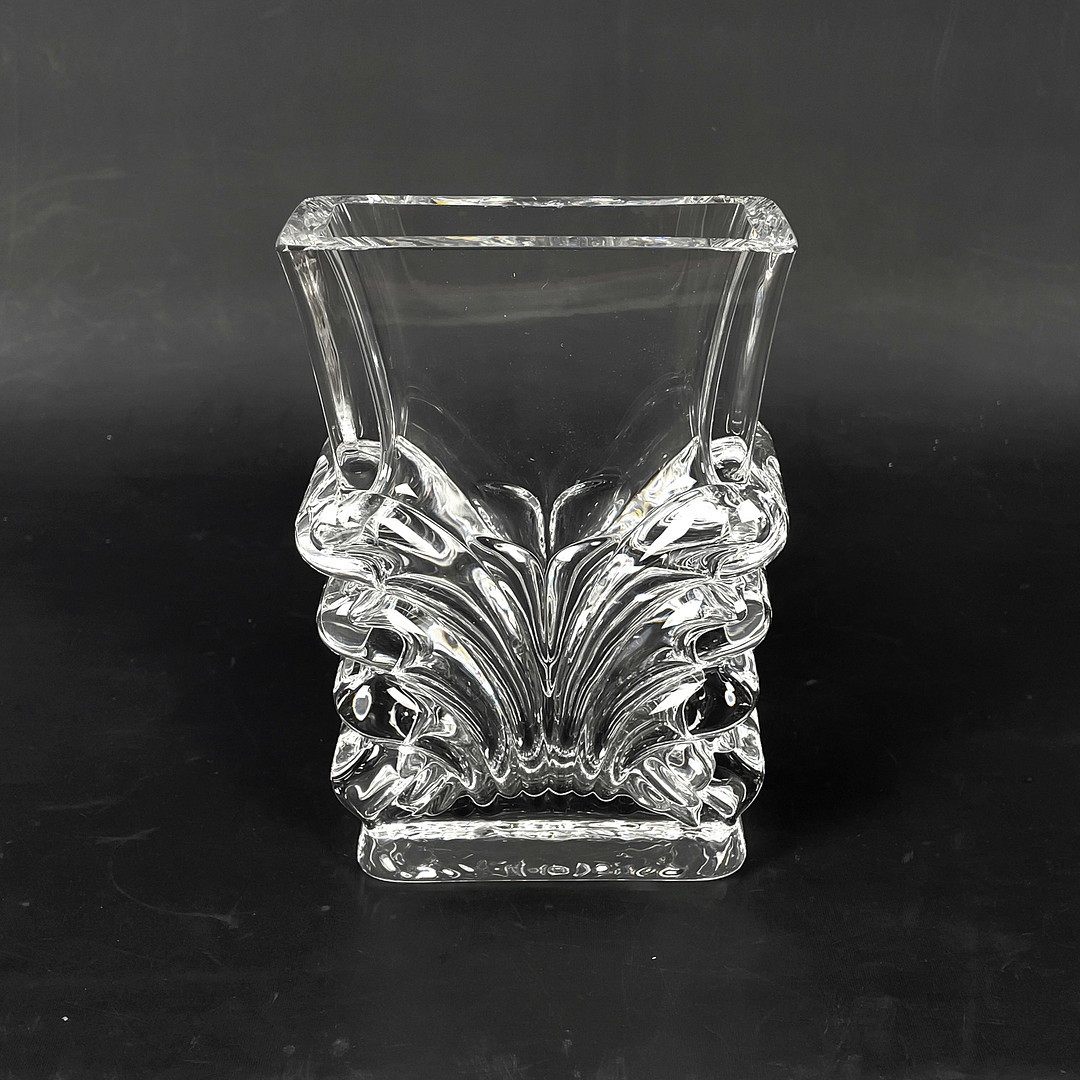 BENGT EDENFALK. Vas, glas, Kosta, signerad.
