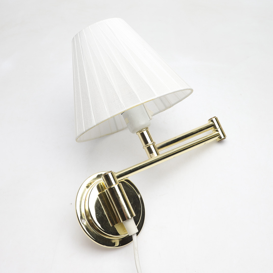VÄGGLAMPA. Metall, IKEA, 19-/2000-tal.