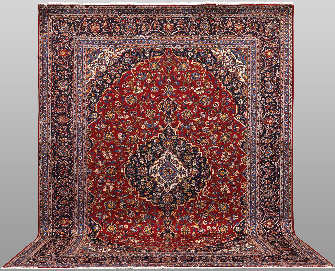 ORIENTMATTA, Keshan fine, handknuten, ca 428 x 305 cm.