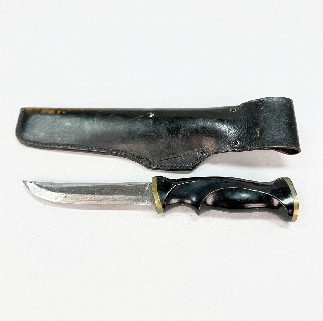 KJ ERIKSSON. jaktkniv, "Jägaren", Nr 1701, Mora 70/80 tal.