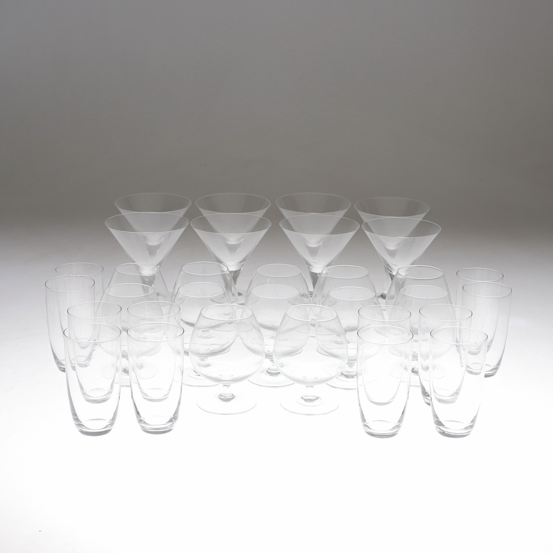 SERVISDELAR, 32 delar, glas, Duka, 19/2000-tal.