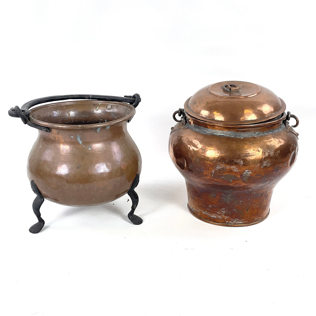 KITTEL & BULKRUKA, 2 st. Koppar, 1800/1900-tal.