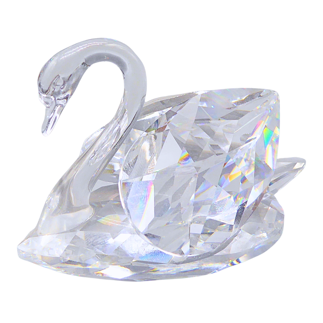 SWAROVSKI SCHWAN AUS DER "BEAUTIES OF THE LAKE"-SERIE.