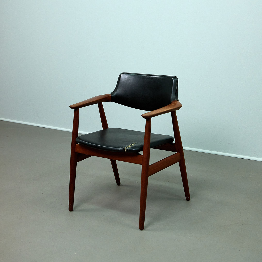 SVEND AAGE ERIKSEN. für Glostrup, Armlehnstuhl, Teak, 1960er Jahre, Dänemark.