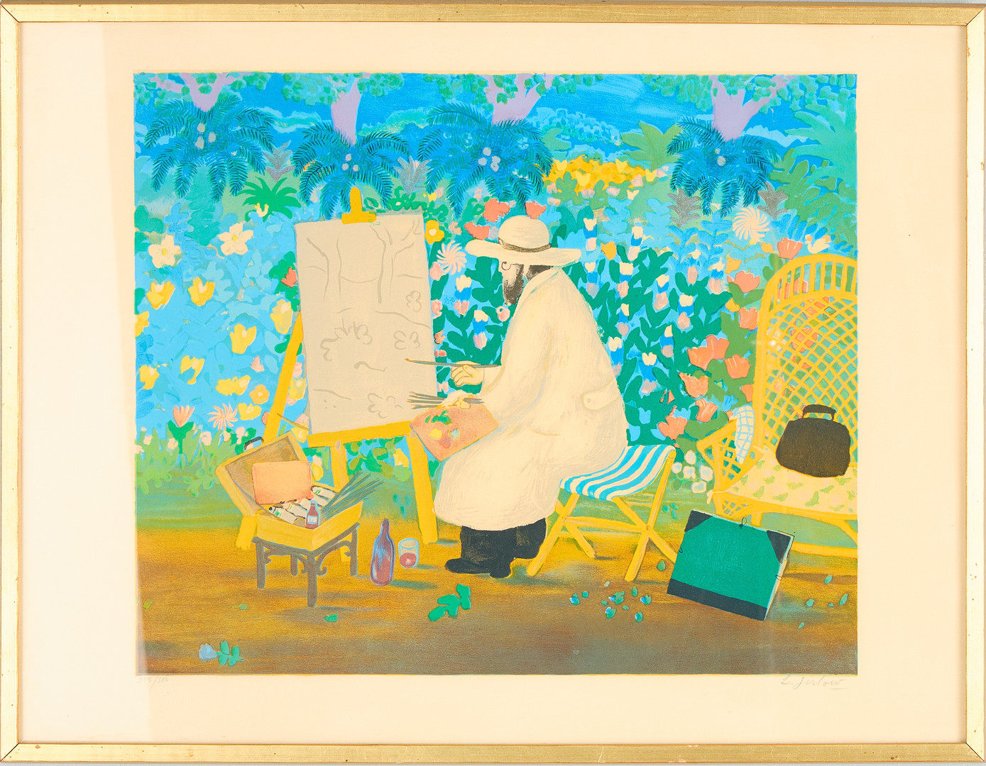 LENNART JIRLOW. "Friluftsmålaren".