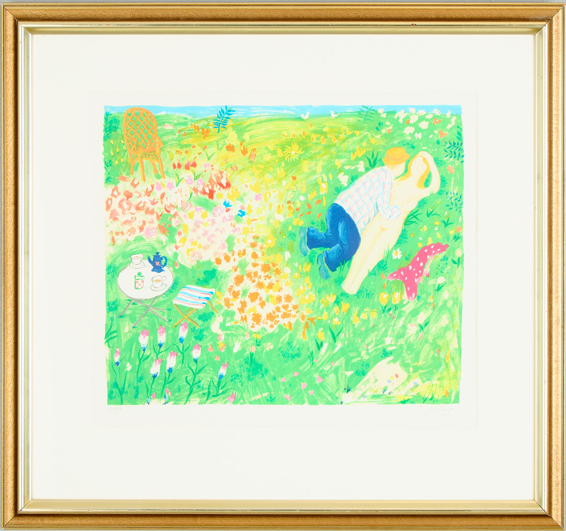 LENNART JIRLOW. "Paret i gräset".