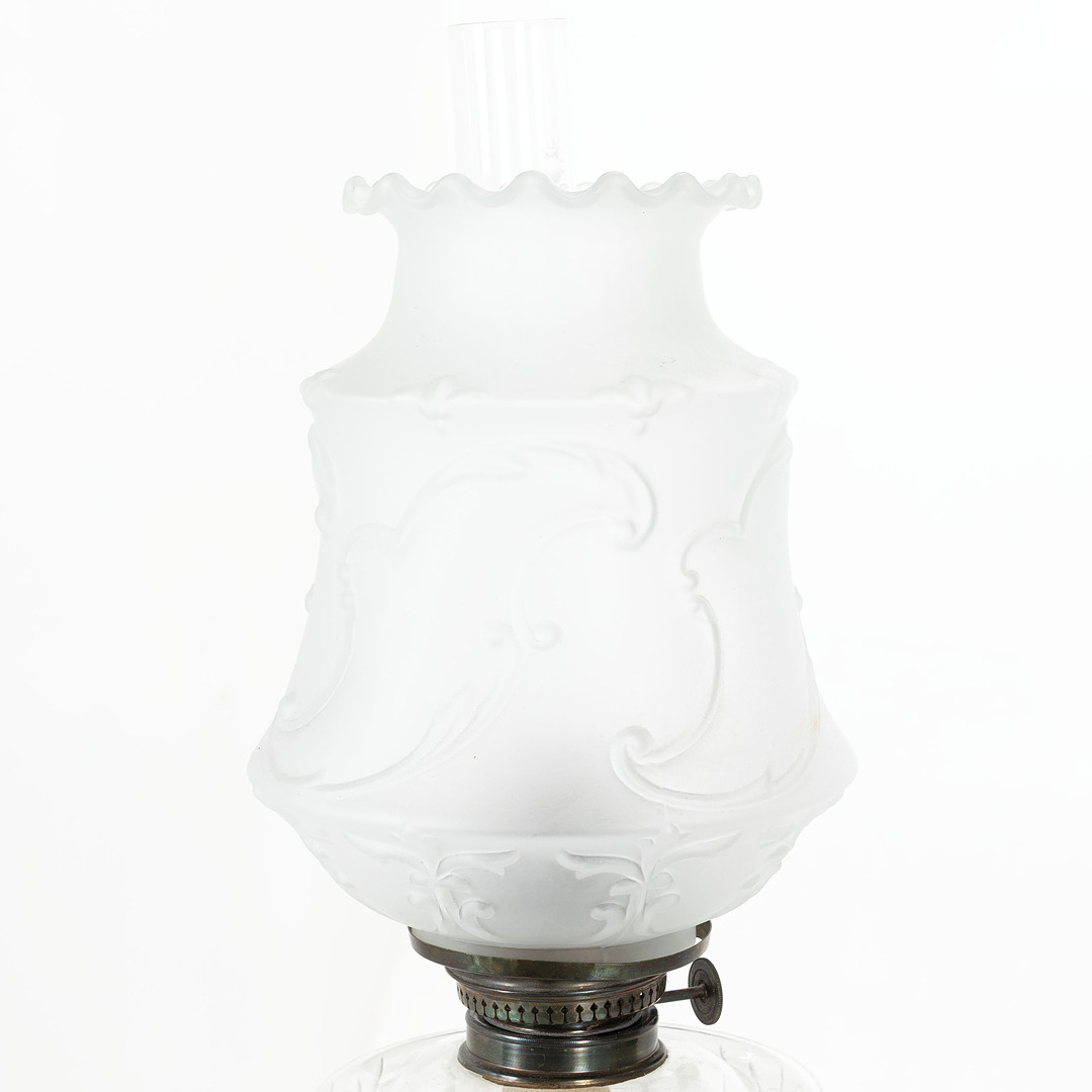 BORDSFOTOGENLAMPA, mässing, 1900-talets första hälft.