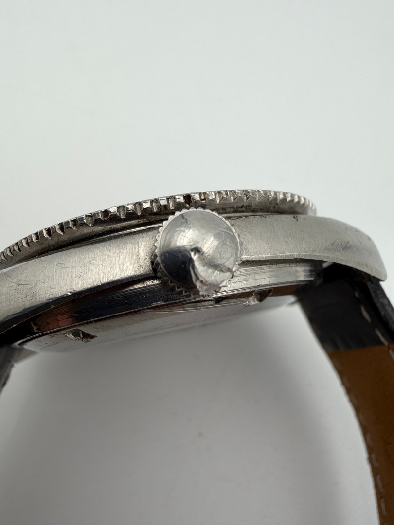 DELMA SHELL STAR, armbandsur, 1960/70-tal, dykarur, automatic, stål.