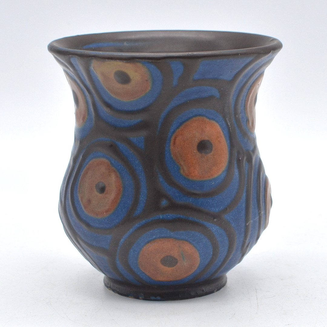 HERMAN KÄHLER (1846-1914). "HAK" DESIGNERVASE, ART DECO, KERAMIK, DÄNEMARK, UM 1930ER JAHRE.