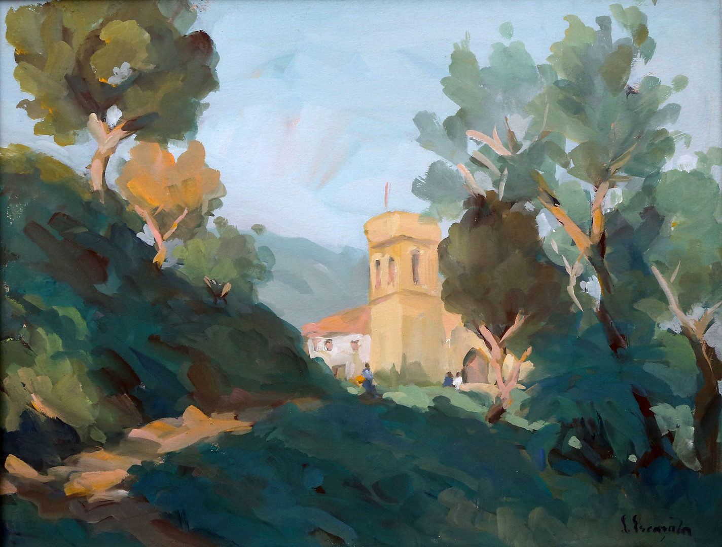 JOAN ESCAYOLA. Landscape.