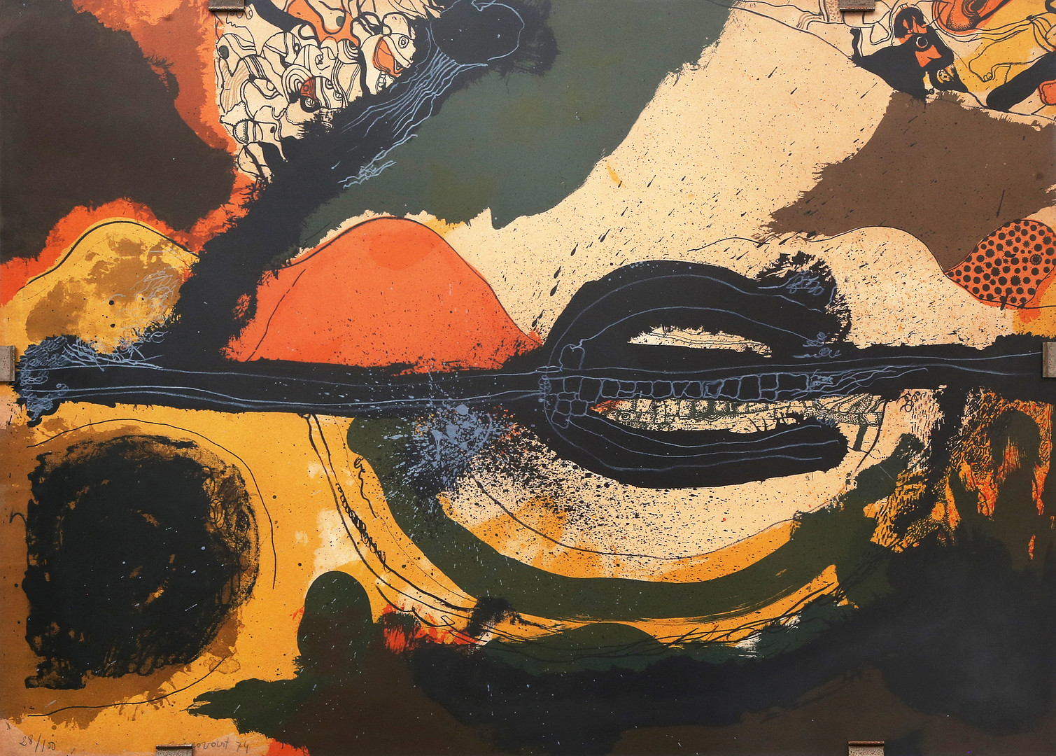 JOSEP GUINOVART. Composition.