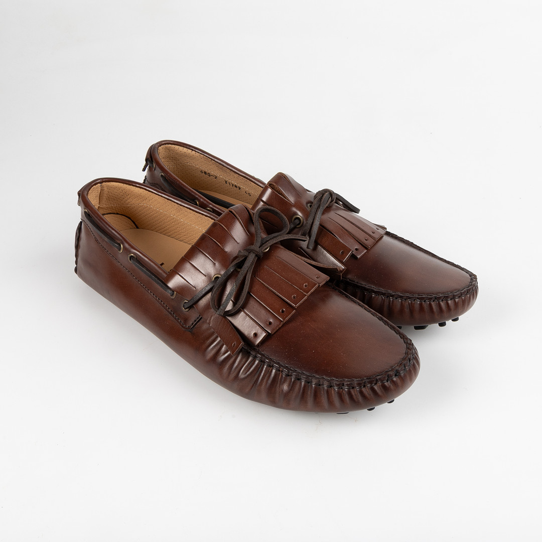 LOTTUSSE, Skor Carshoe, Knight P. Marron, Storlek 45.