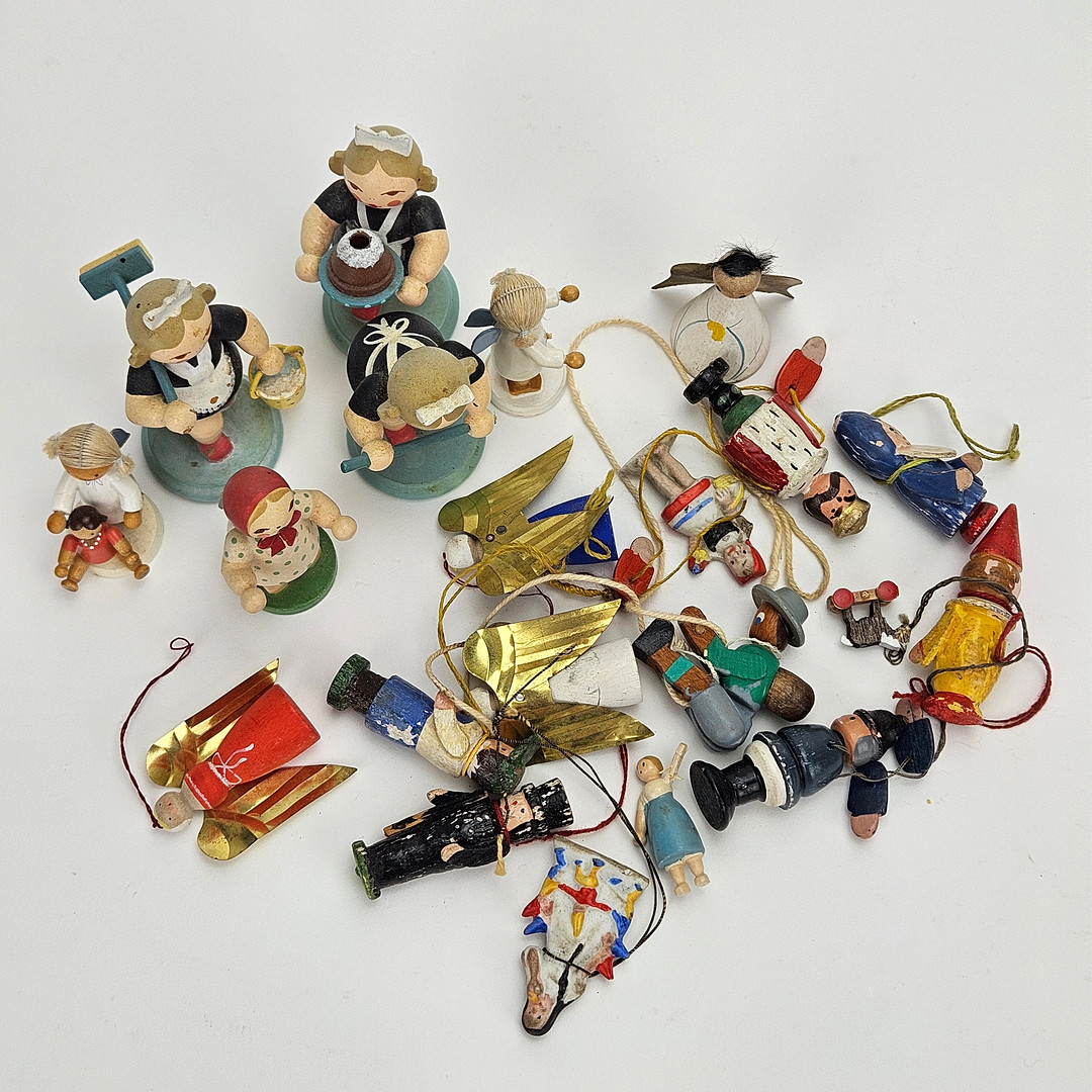 FIGURER, bland annat Christian Ulbricht, Flade/Wlitner, Erzgebirge.