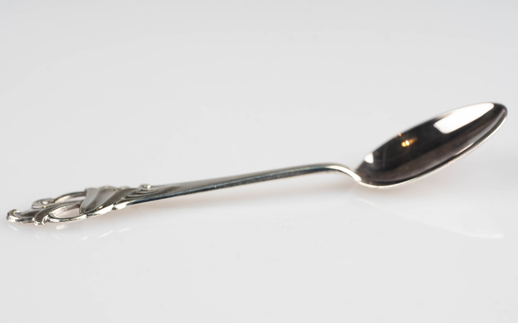 TH. MARTHINSEN. Skedar, 12 st, Silver, 1900-tal.