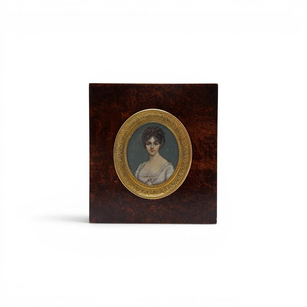 FRENCH SCHOOL, 19TH CENTURY. Damsel.