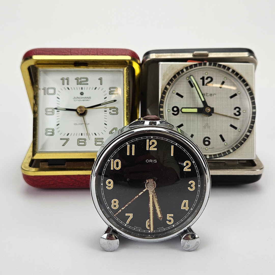 RESEUR, 3 st, Oris, Junghans och Peter, Tyskland/Schweiz.