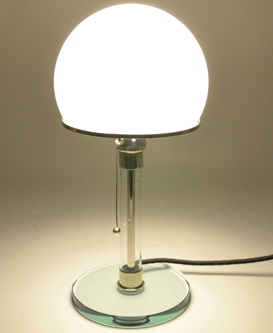 WILHELM WAGENFELD. WG 24 TISCHLAMPE.