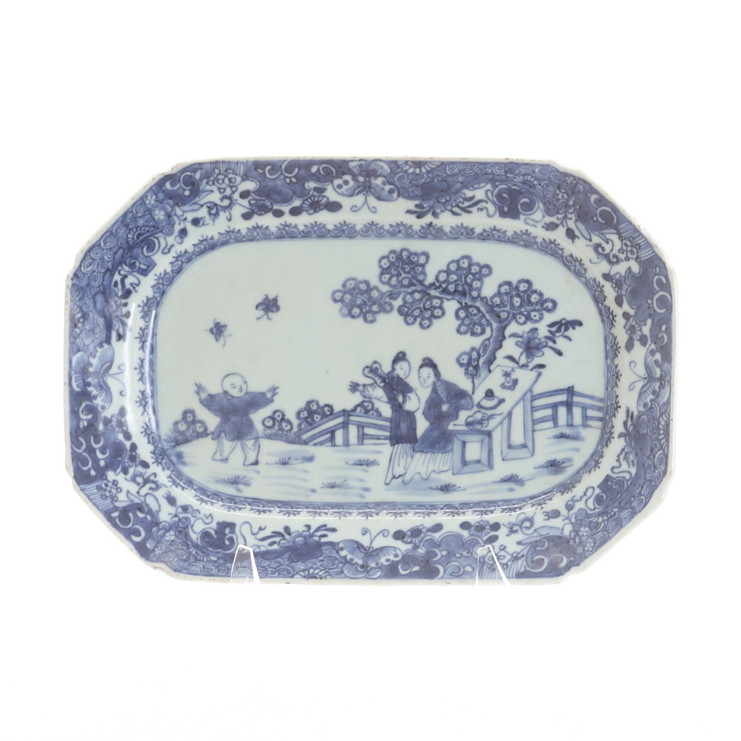 STEKFAT, porslin, Chien Lung (1736-95), Kina.