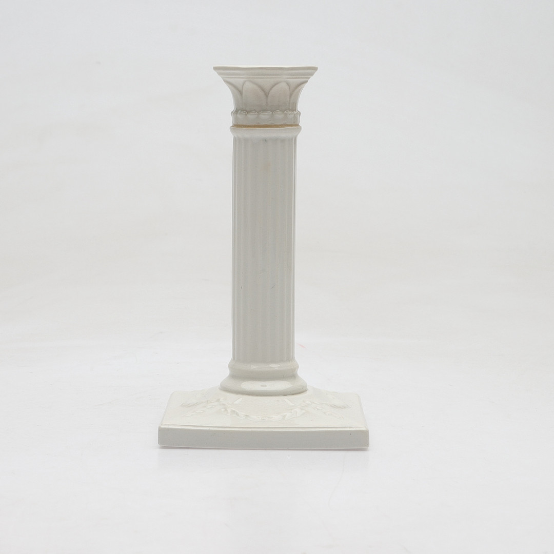 LJUSSTAKE, flintgods, kolonn, Gustavsberg, 1900-talets kvartal.