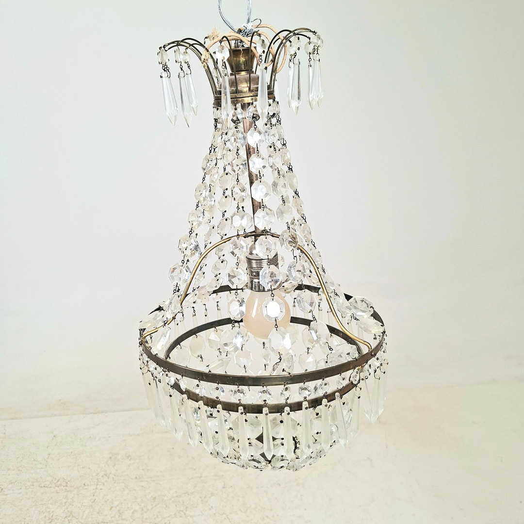 TAKKRONA, sengustaviansk stil, höjd ca. 50 cm.