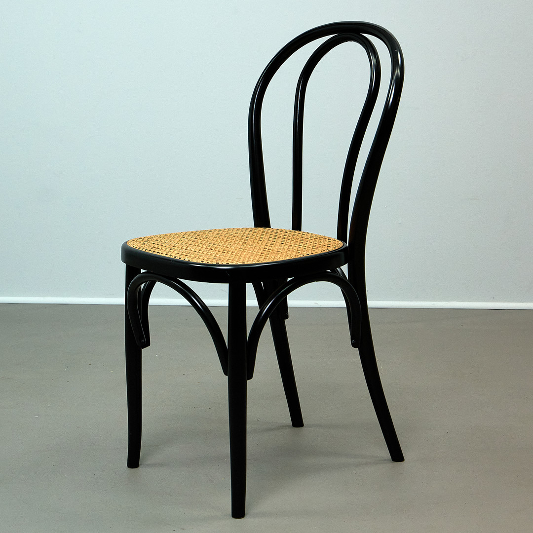 MICHAEL THONET. Im Stil von, Stühle / Esszimmerstühle, Bugholz, Wiener Geflecht, 1980er Jahre (10).