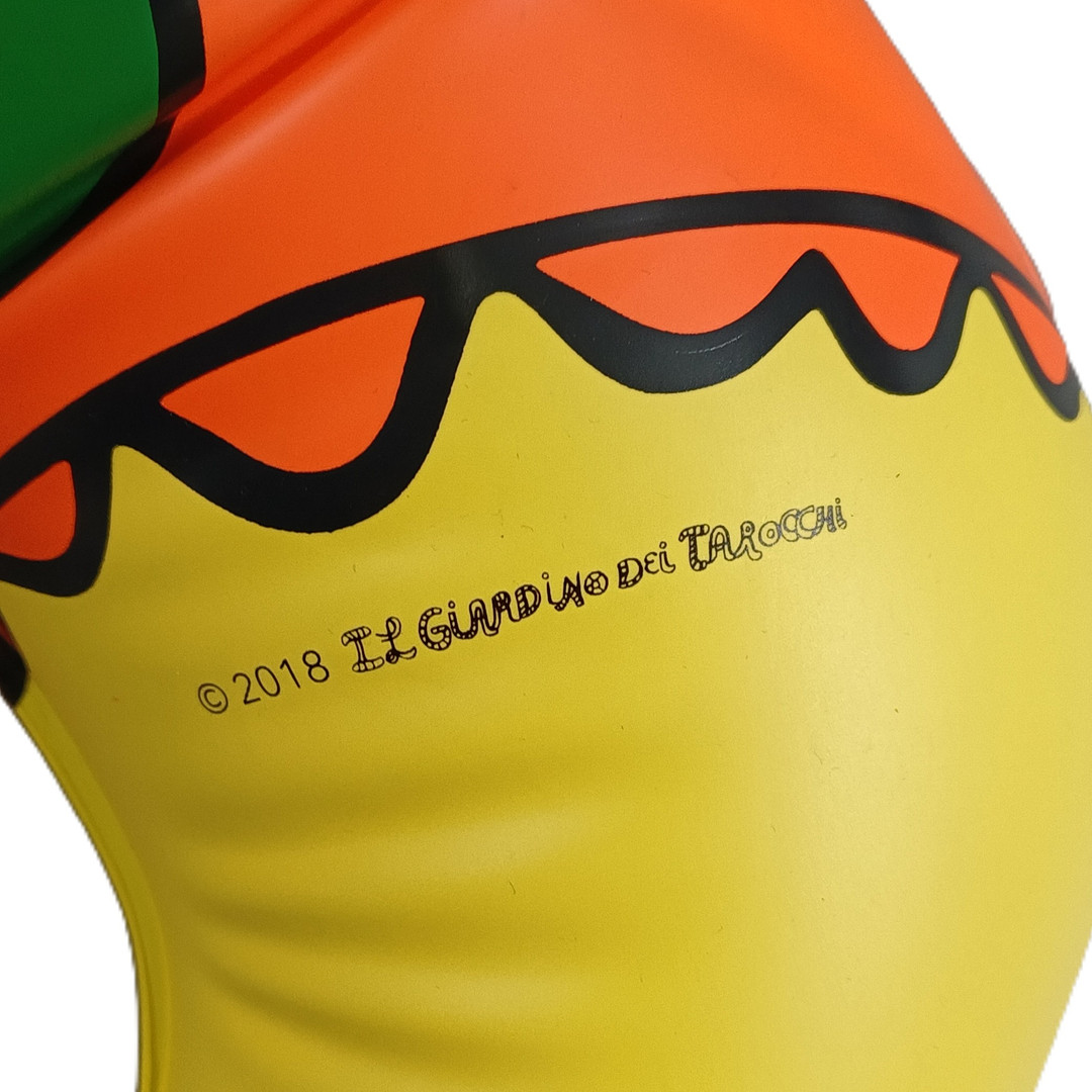 SAINT-PHALLE, NIKI DE. NACH. "Aufblasbare Nana / Inflatable Nana", Vinyl, farbig bedruckt.