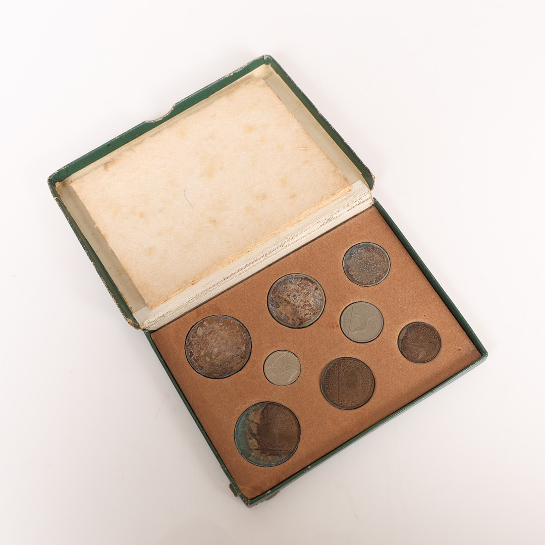 IRISH FREE STATE 1928 PROOF COIN SET.