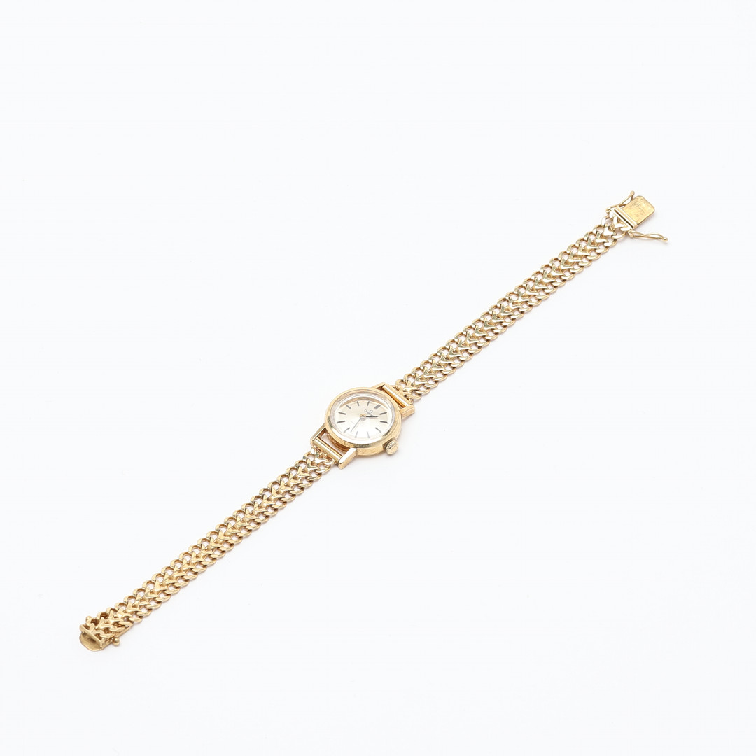 OMEGA, damarmbadsur, guld 18K.