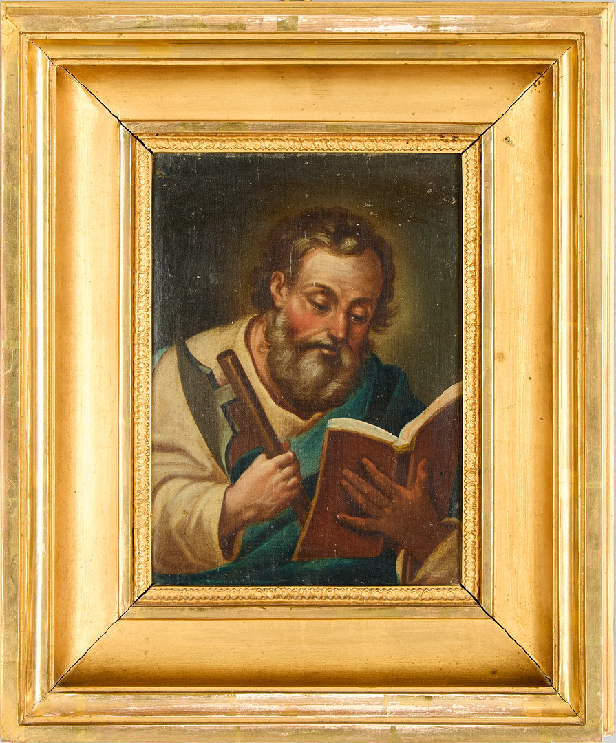 OKÄND KONSTNÄR. Aposteln Paulus, 1800-tal.
