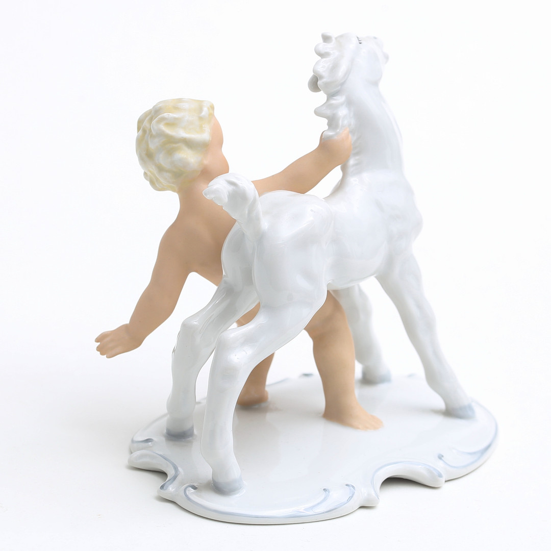 FIGURIN, porslin, Schaubach kunst, Tyskland, 1900-tal.