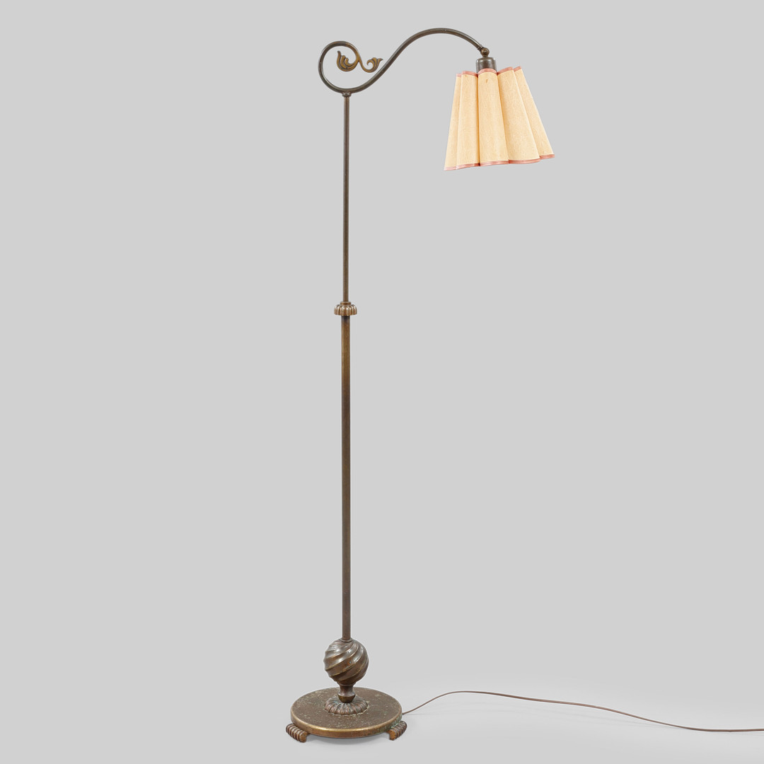 GOLVLAMPA, möjligen Böhlmarks, 1930/40-tal.