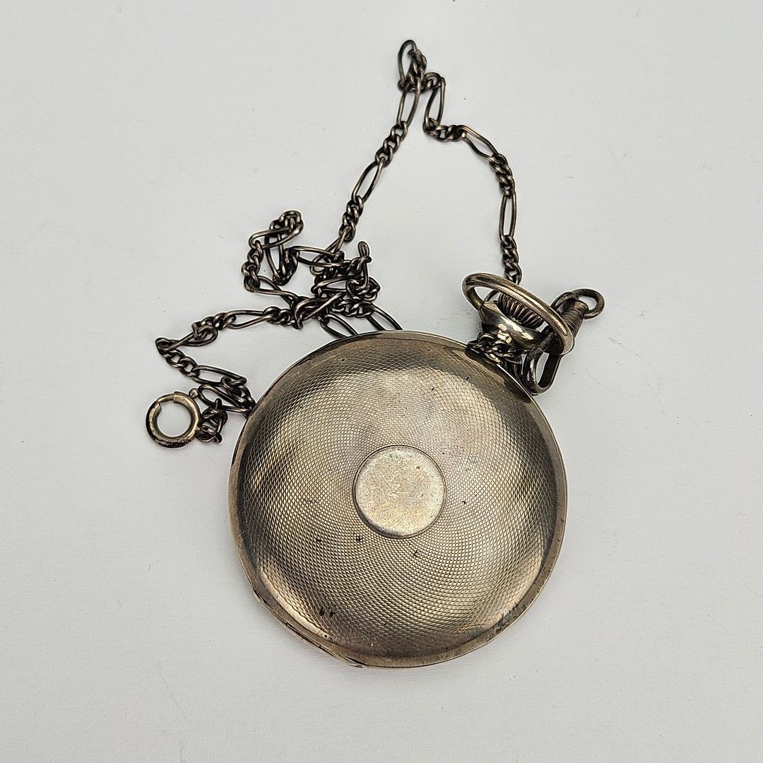 FICKUR, silver, Doxa med KLOCKKEDJA, silver.
