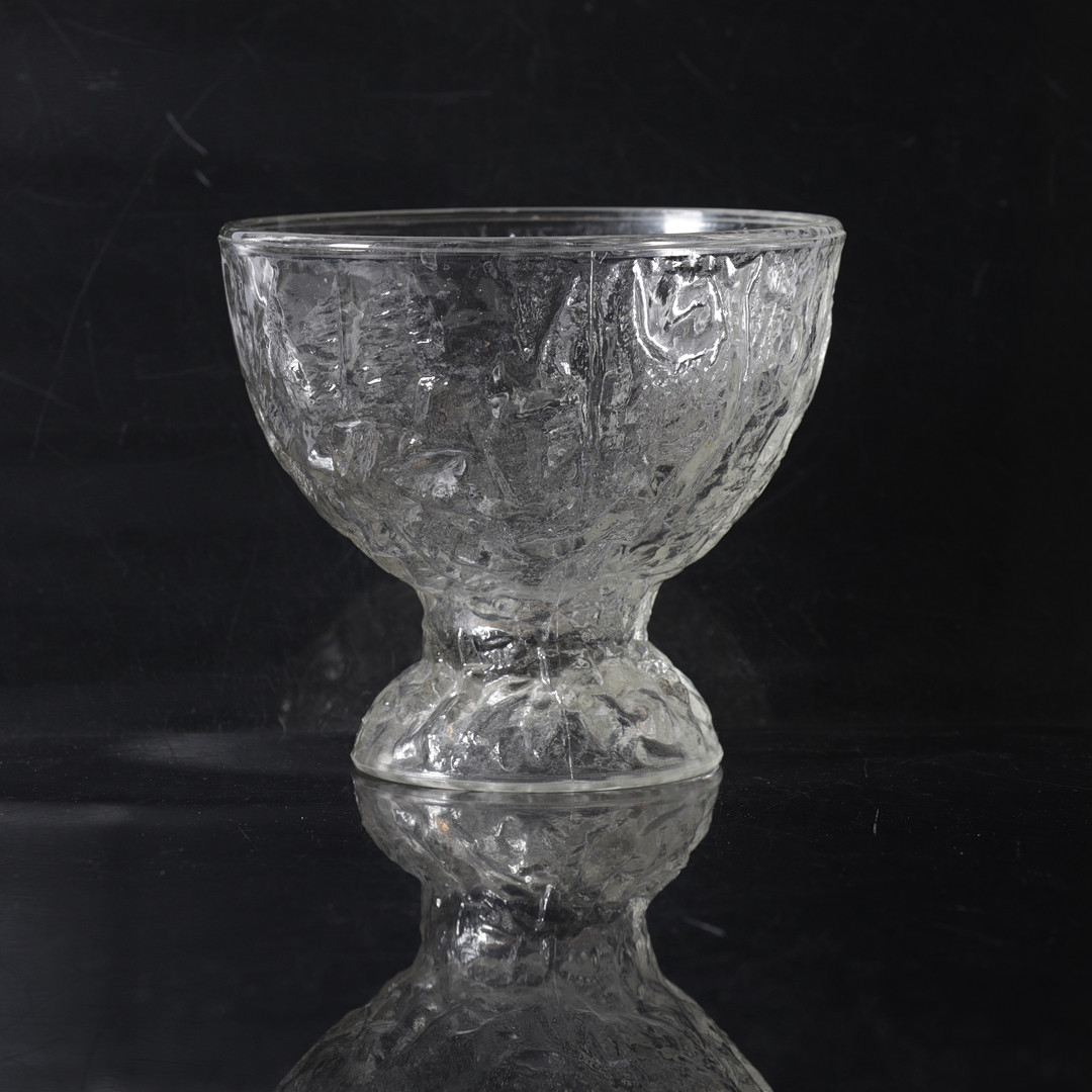 PAVEL PÁNEK. skålar, 1 par, glas, Sklo Union, Tjeckoslovakien, 1900-tal.