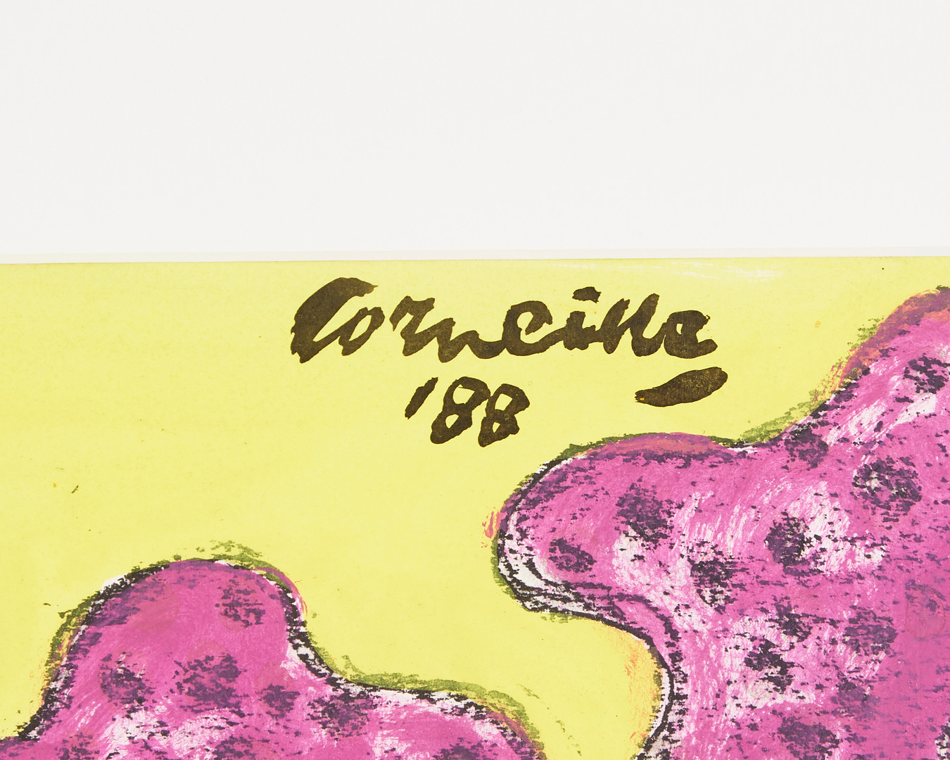 CORNEILLE (1922-2010). "Femme Rouge".