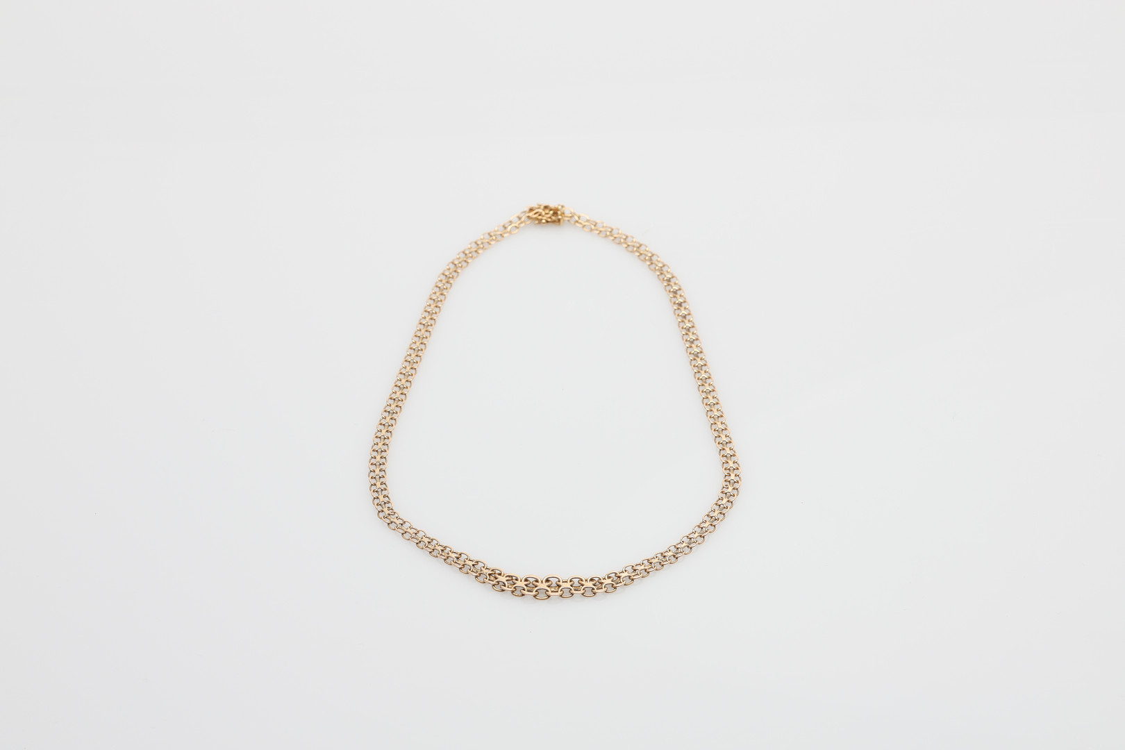 COLLIER, doserad X-länk, guld 18K.