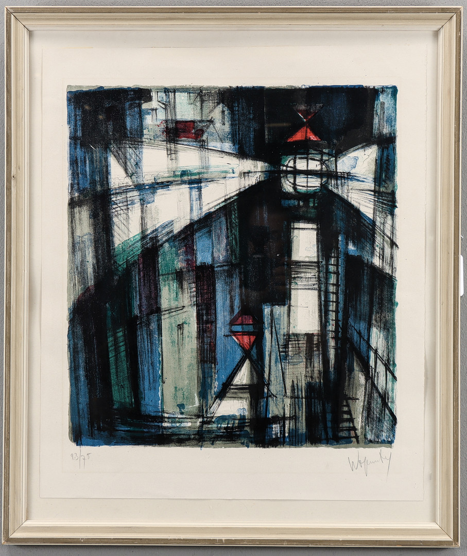 ROBERT WOGENSY. Litografi 23/75, signerad.