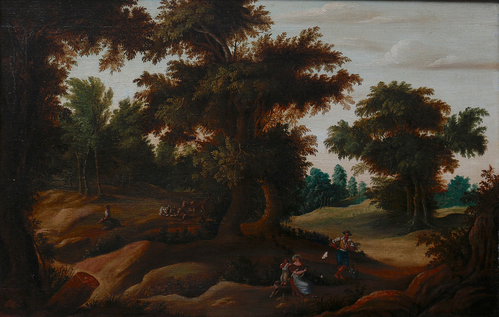 FRENCH SCHOOL, 19TH CENTURY. Landscape.