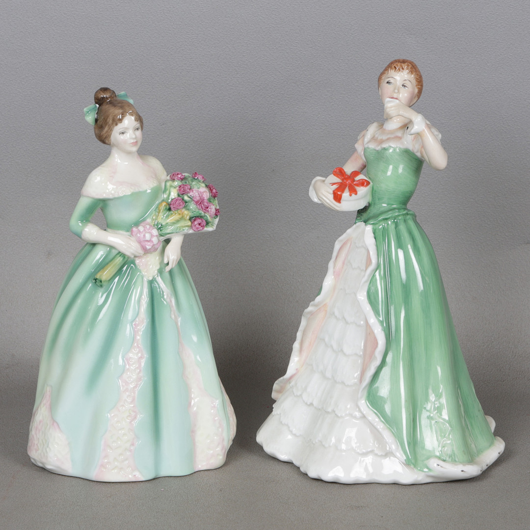 TWO ROYAL DOULTON FIGURINES (2).