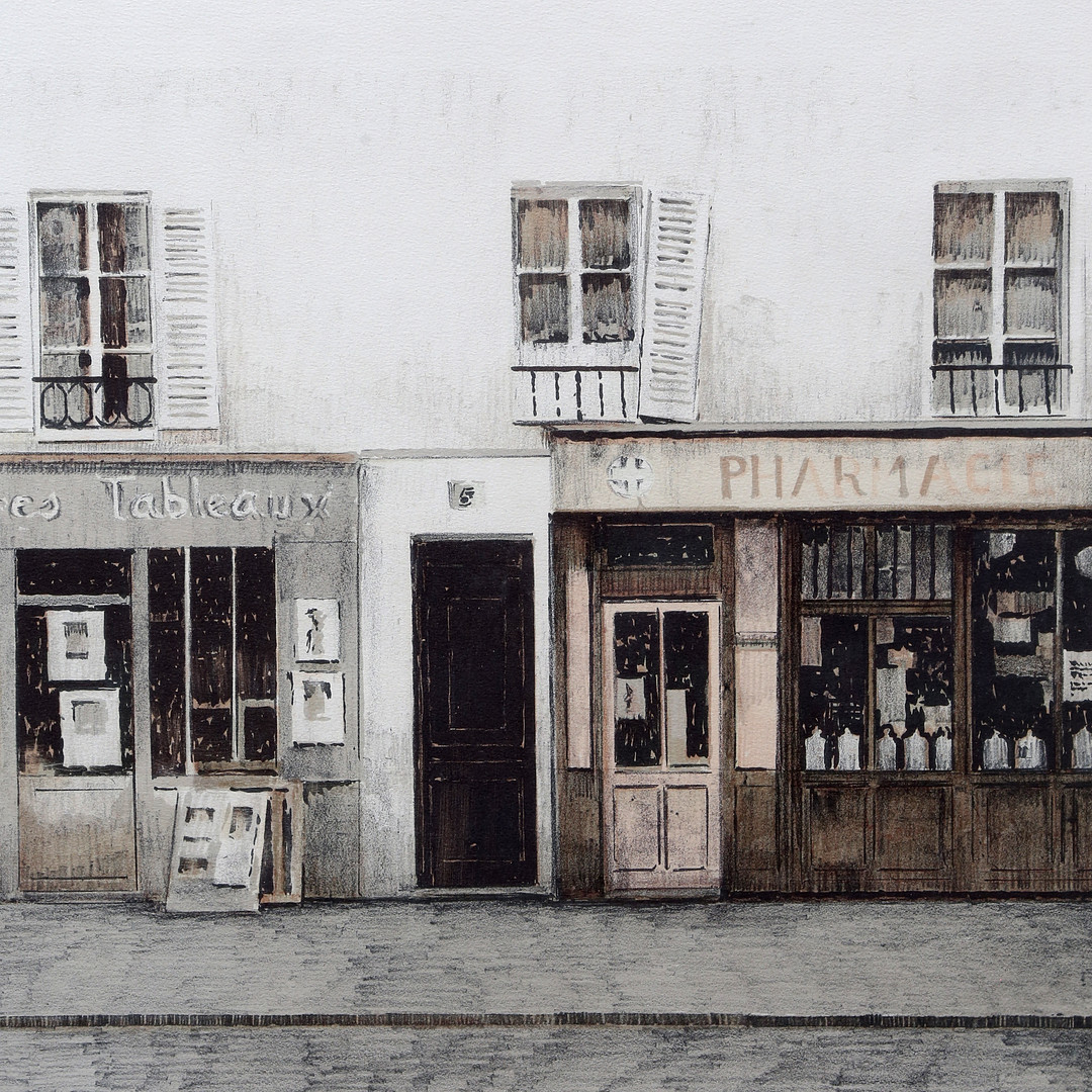 JOSEP MARIA VAYREDA CANADELL. “Quartier Latin”.