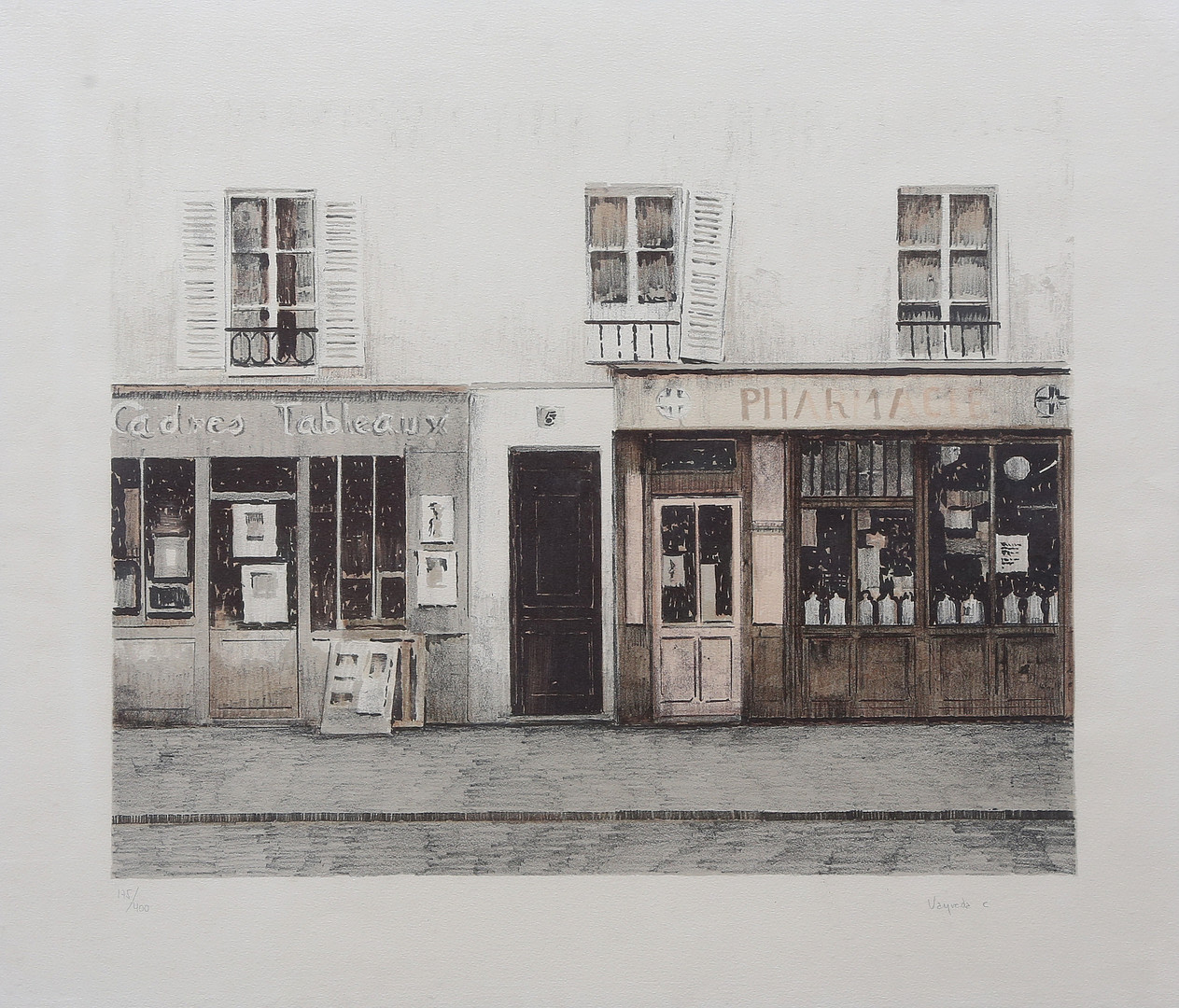 JOSEP MARIA VAYREDA CANADELL. “Quartier Latin”.