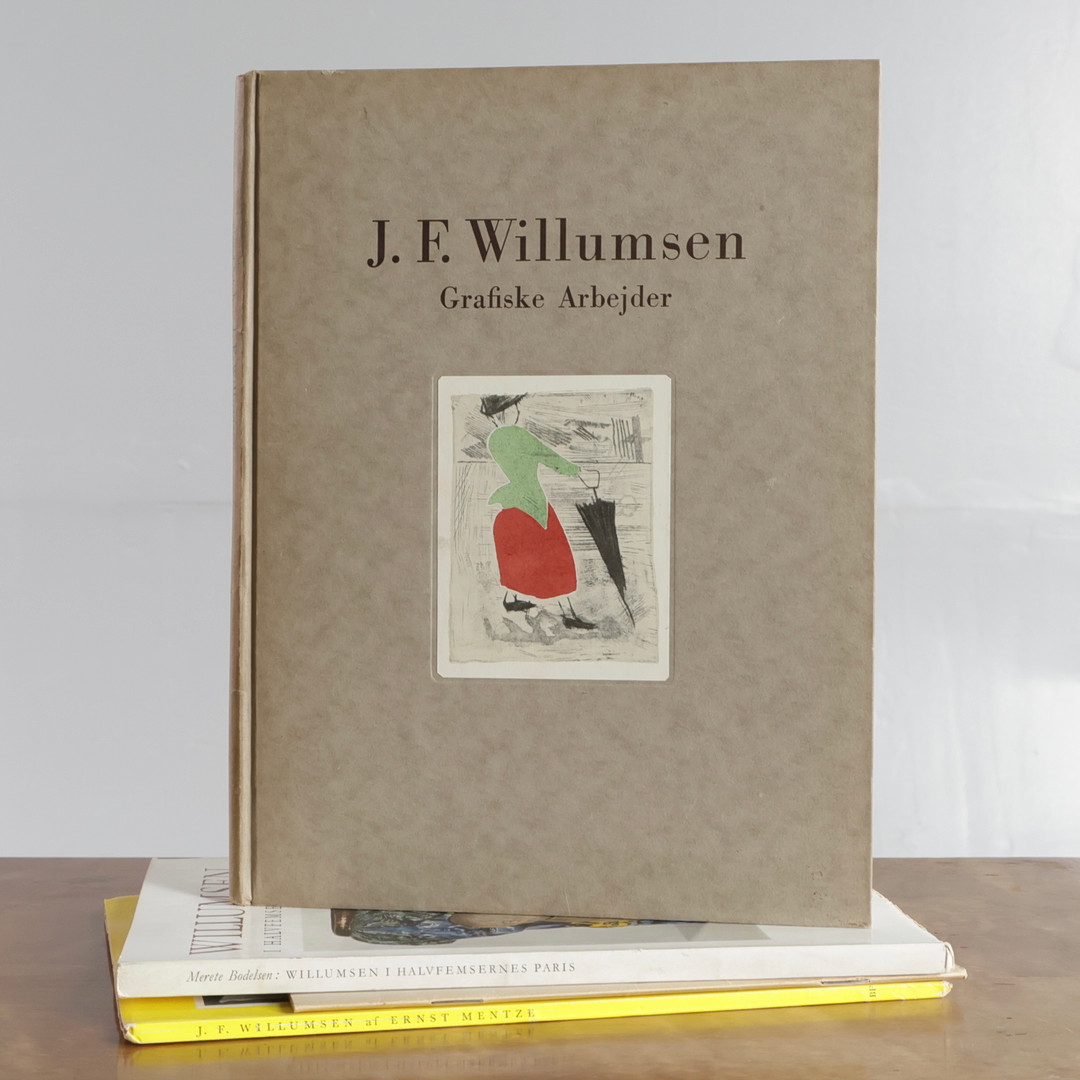 J.F. WILLUMSEN. En samling bøger J.F. Willumsen (4).