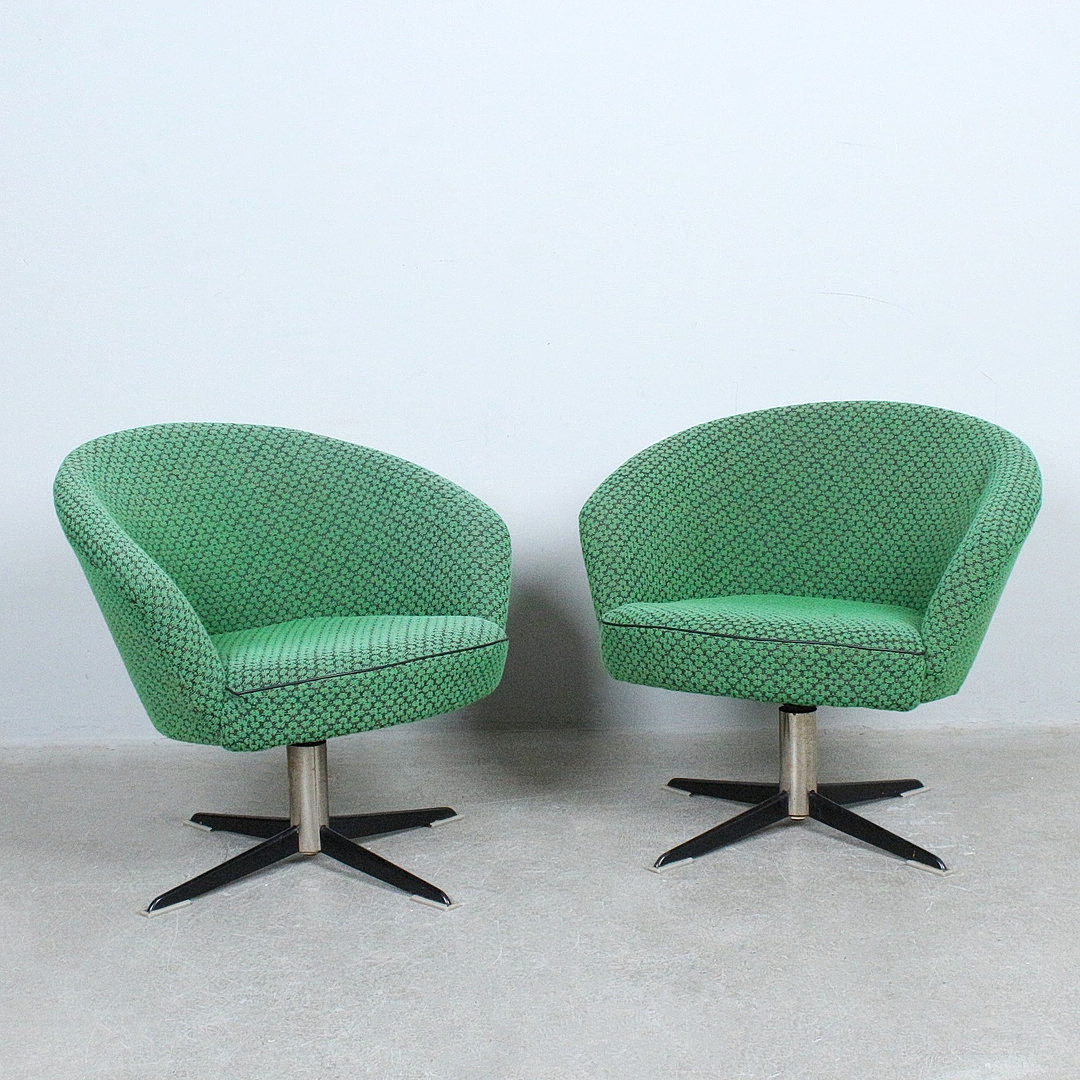 Paar Cocktailsessel der 1960er Jahre.